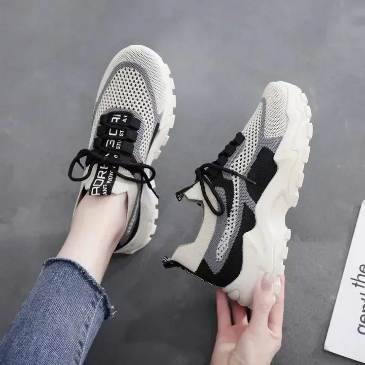 Woven Mesh Casual Breathable Sneakers