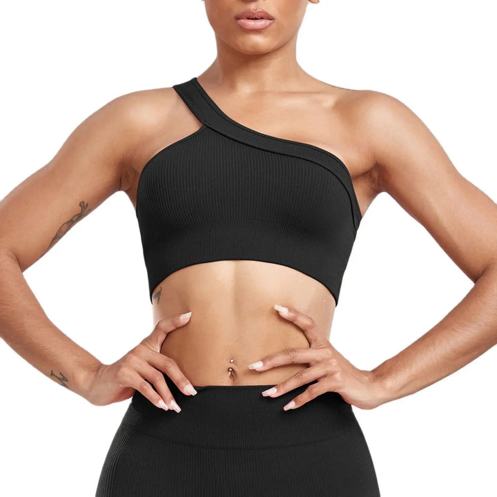 Sports Bra Ribbed Seamless Underwear