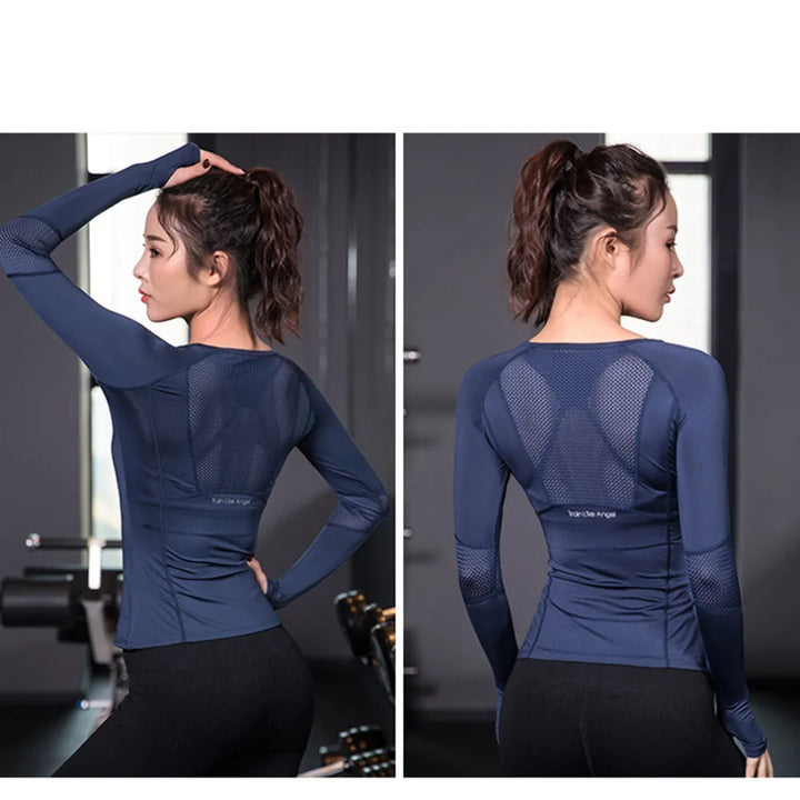 Seamless Long Sleeve Gym