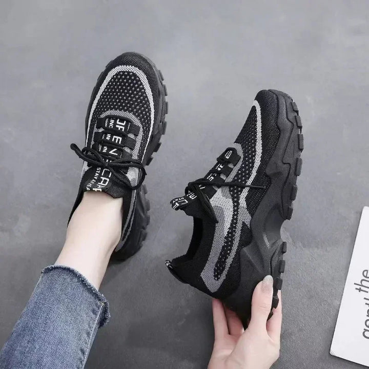 Woven Mesh Casual Breathable Sneakers