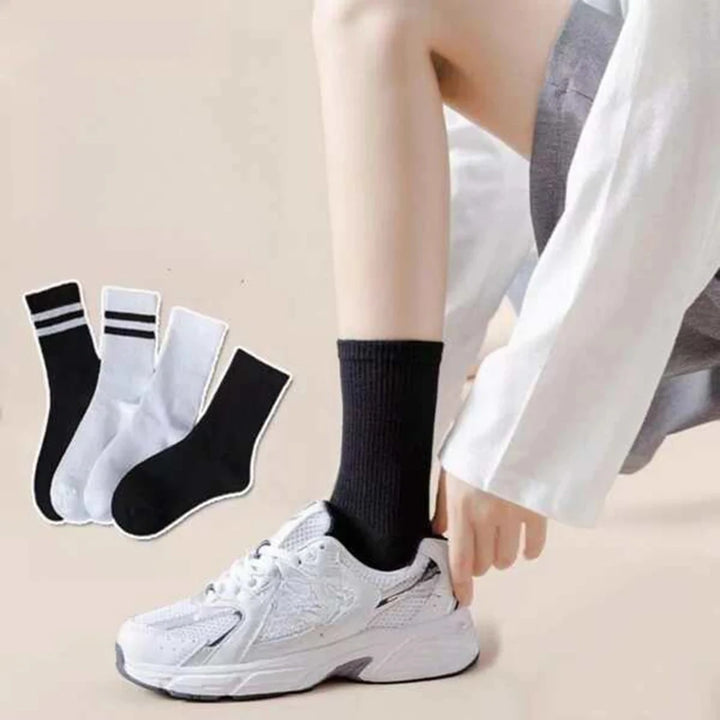 4 Pairs Versatile Women's Socks