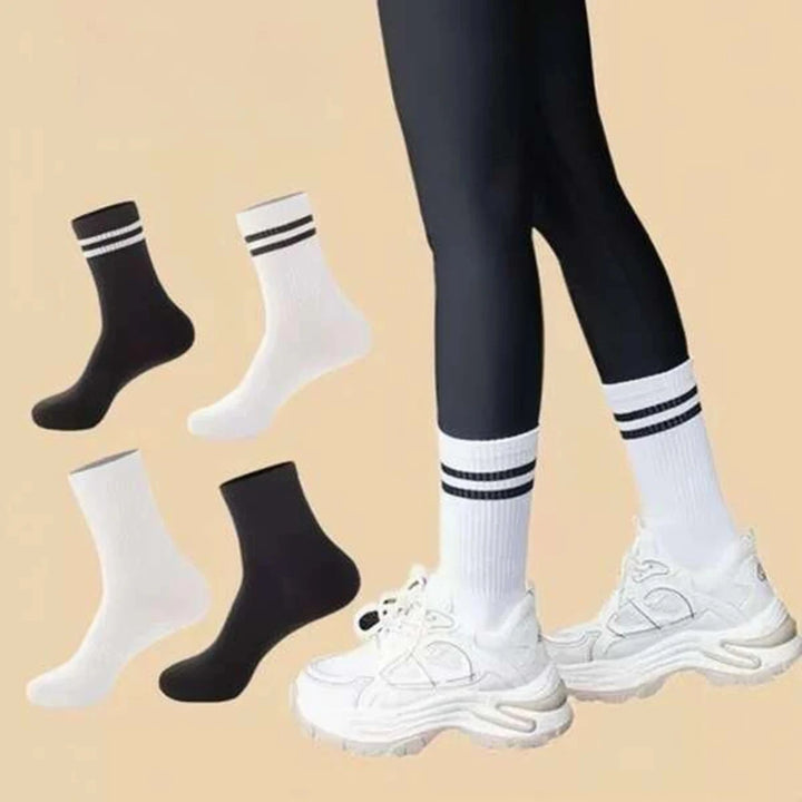 4 Pairs Versatile Women's Socks